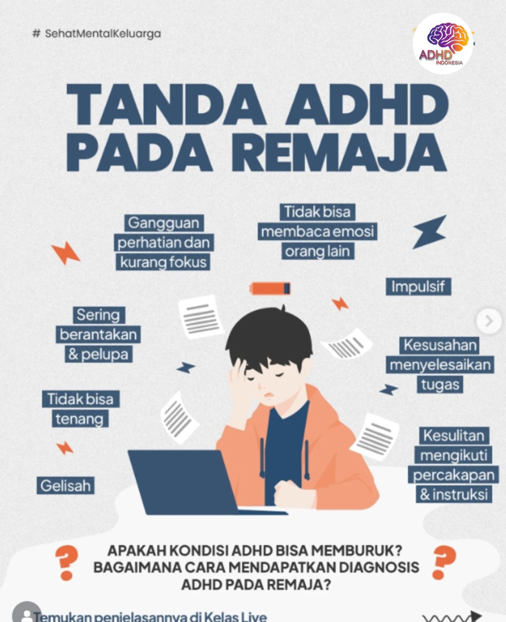 Screening ADHD Non-Diagnostik: Edukasi Awal bagi Orang Tua di Kota Dumai